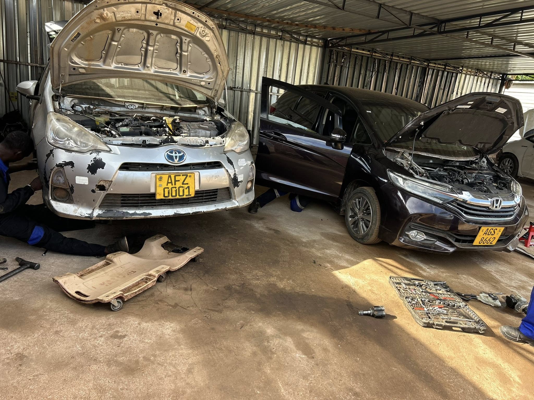 Melanium Hybrid Service Centre hybrid car repairs and diagnostics in Belvedere Harare Zimbabwe